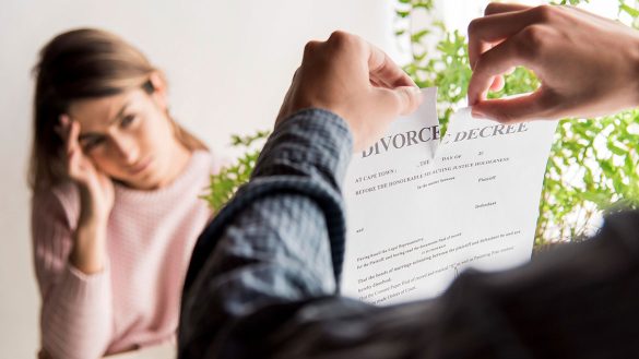 uncostested divorce law